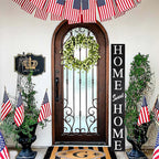 Home Sweet Home Sign for Front Door, Wood Rustic Front Porch Décor, Farmhouse - Image 4