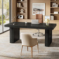 Tribesigns 63" Executive Desk, Large Office Computer Desk by Tribesigns