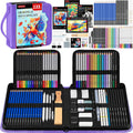 drawing set sketching kit, pro art supplies sketch, main product view