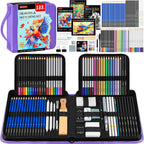drawing set sketching kit, pro art supplies sketch, main product view