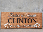 Custom Family Name Sign | Personalized Wooden Wedding Gift | Rustic Last Name - Image 5