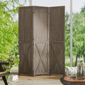 Cozy Castle Wood Room Divider, 3 Panels Folding Privacy Screen, 66.9'' Wall by CozyCastle