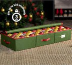 ZOBER Underbed Christmas Ornament Storage Box - Image 2