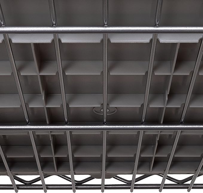 Seville Classics Heavy Duty NSF Bin Rack Solid Steel Wire Shelving Storage Unit - Image 8