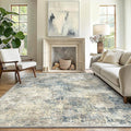 GENIMO Washable Area Rugs for Living Room, 10x14 Modern Non Slip Rugs, Low Pile by GENIMO