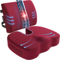 FORTEM Seat Cushion, Office Chair Cushion, Lumbar Support Pillow