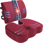 FORTEM Seat Cushion, Office Chair Cushion, Lumbar Support Pillow by FORTEM