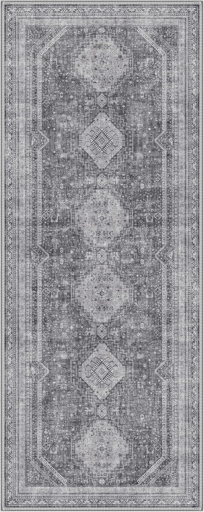 GENIMO Runner Rug 2x6 Non Slip Machine Washable Hallway Runner Rug, Low Pile - Image 7