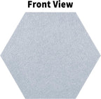 12'' Medium Hexagon Cork-Bulletin Board Tiles Adhesive 10PCS 12x10 inch - Image 2