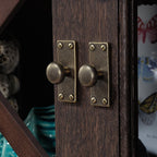 Sauder Costa Large Hutch, Coffee Oak finish