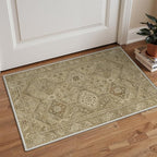 GENIMO Area Rug 2x3 Doormat, Machine Washable Low Pile Rugs, Small Retro - Image 2