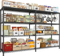 REIBII 72.8" W Storage Shelves Load 1500LBS, 4 Tier Metal Shelving Unit Wire by REIBII