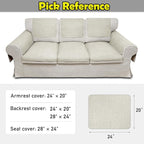 Couch Arm Covers, Waterproof Armrest Cover - Image 6