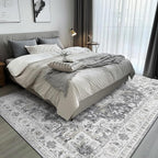 GENIMO 8x10 Area Rugs for Living Room, Machine Washable Vintage Non Slip Rugs - Image 7