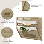 EasyPAG 3 Pocket Mesh Wall File Organizer, Hanging Paper Folder Holder - Image 3