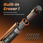 Nicpro 1.3mm Mechanical Pencil Set in Leather Bag - Image 6