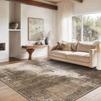GENIMO Washable Area Rugs for Living Room, 8x10 Vintage Non Slip Rugs, Low Pile - Image 2