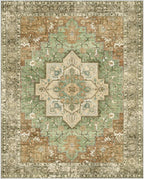 GENIMO 8x10 Area Rugs for Living Room, Machine Washable Rug, Non Slip Indoor - Image 7