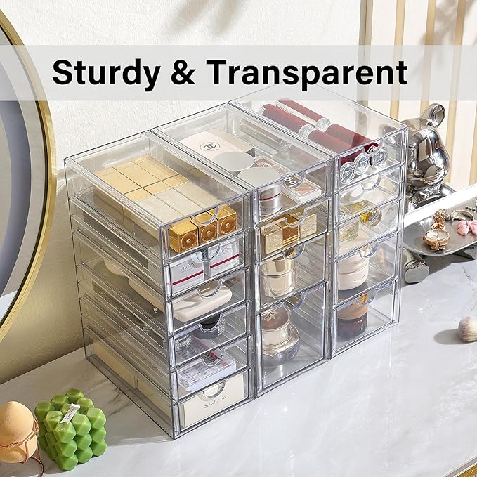 Prsildan Acrylic Drawer Organizer - Image 4