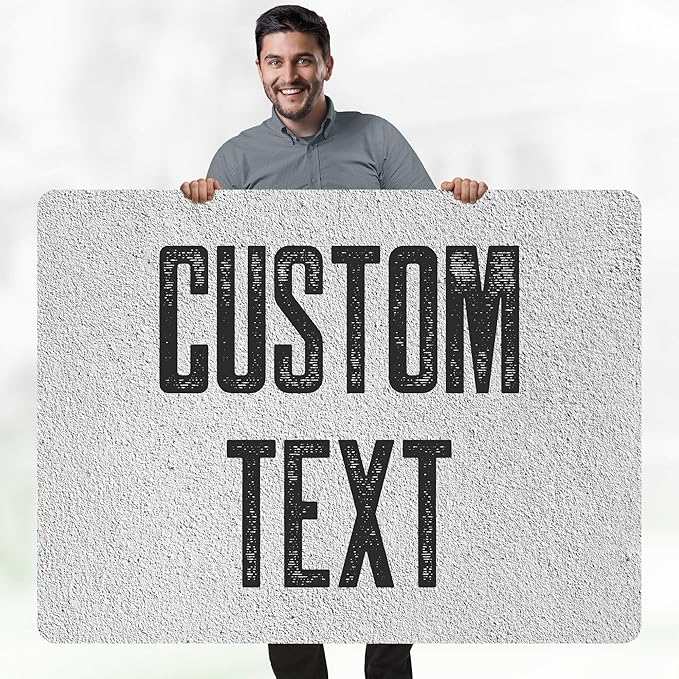 Custom Sign, Custom Street Sign, 11 Font Colors, 13 Font Styles, 4 Hole Options - Image 2