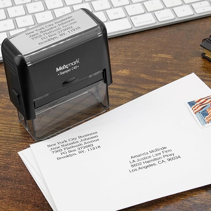 Custom Self Inking Rubber Stamp - Image 2