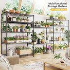 REIBII 75''H Storage Shelves Metal Shelving Unit, 6 Tier Wire Shelving - Image 7