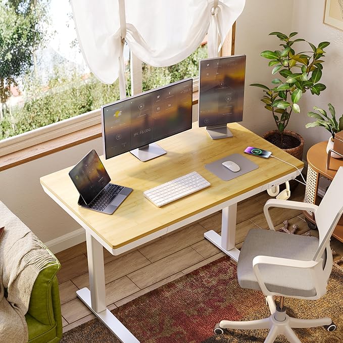 Claiks Bamboo Standing Desk - Image 2