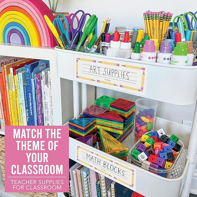 Desk Name Tags for Classroom -25 Student Name Plates for Classroom Kindergarten - Image 3