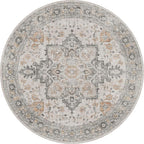 GENIMO 4FT Round Area Rugs for Living Room, Circle Rugs Machine Washable Low - Image 8