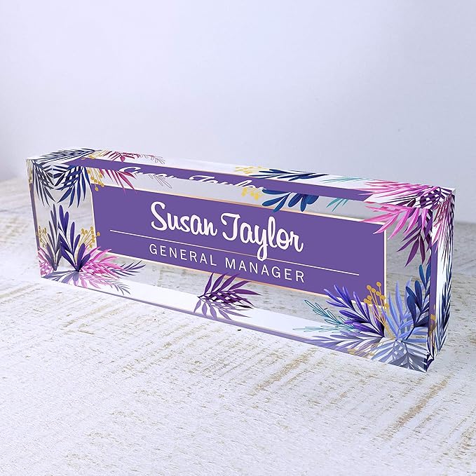 Artblox Office Desk Name Plate Personalized | Custom Name Plates - Image 5