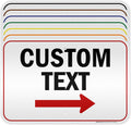 Custom Arrow Directional Sign by My Sign Center