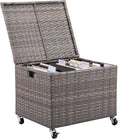 BIRDROCK HOME Rolling File Box by BIRDROCKHOME