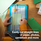 Fiskars 7" x 11.5" Kids Junior Paper Trimmer for Crafts & School Projects