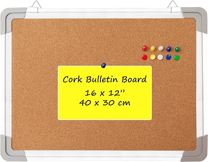 Cork Board Set for Wall by Navy+Penguin