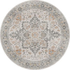 GENIMO 6FT Round Area Rugs for Living Room, Circle Rugs Machine Washable Low - Image 8
