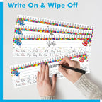 40 PCS Desk Nameplates, Waterproof Confetti Desk Name Tags - Image 4