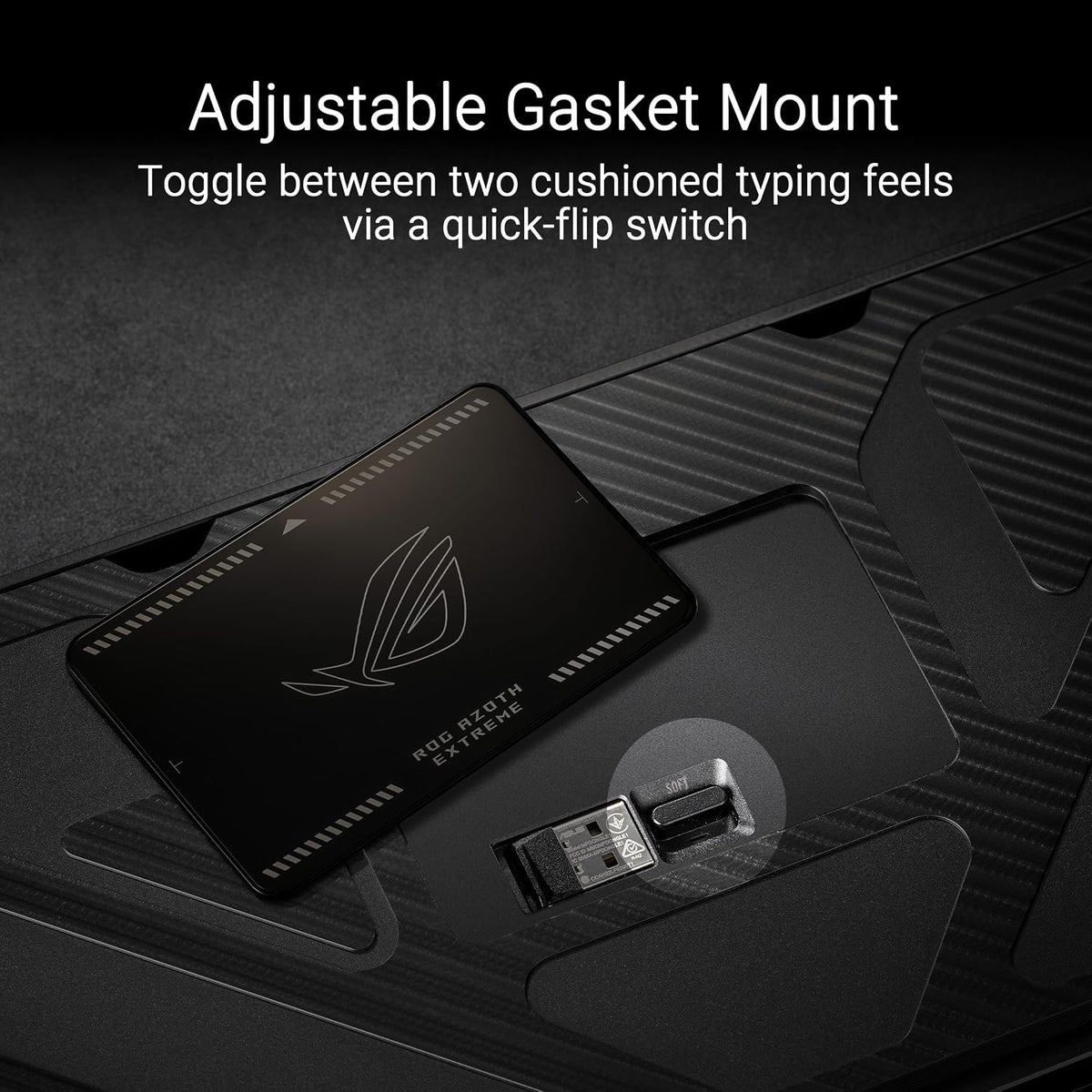 ASUS ROG Azoth Extreme Wireless Mechanical Gaming Keyboard – 75% TKL, ROG NX ...