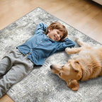 Office Chair Mat for Hardwood Tile Floor, Abstract 36"X 48" Desk Mats for - Image 7