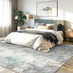 GENIMO Washable Area Rugs for Living Room, 8x10 Modern Non Slip Rugs, Low Pile - Image 3
