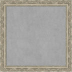 Amanti Art Silver Framed Magnetic Board 28x28 Medium Vision Board by AmantiArt