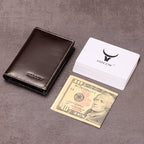 Leather Business Card Case Holder - Image 3