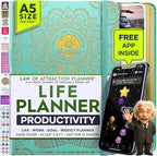 Life Planner - Undated Weekly & Monthly Planner, 12-Month Journey to Increase by FreedomMastery