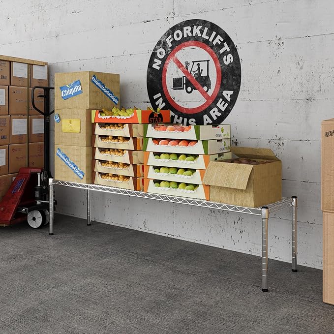 Regal Altair 14" Deep x 60" Wide x 14" Height Wire Shelving Kit | 1-Tier | NSF - Image 5