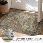 GENIMO 5x7 Area Rugs for Living Room, Machine Washable Non Slip Vintage Rugs - Image 7