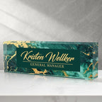 Custom Office Name Plate for Desk, Desk Name Plate Personalized, Personalized by Unknown