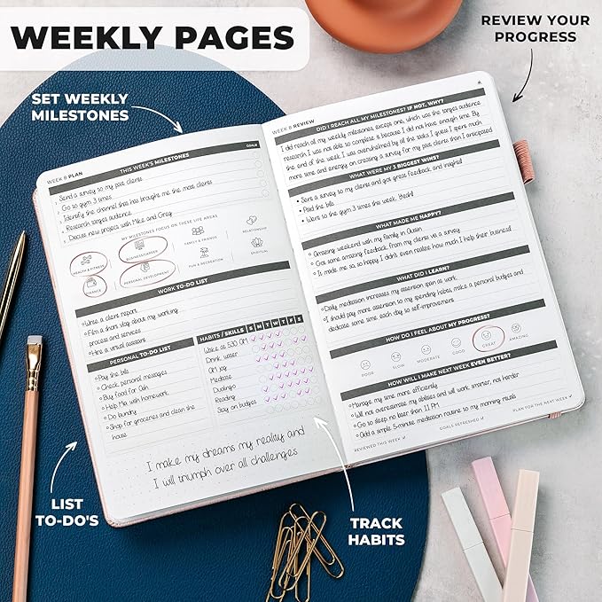 Clever Fox Ultimate Achiever’s Goal Planner - Image 5