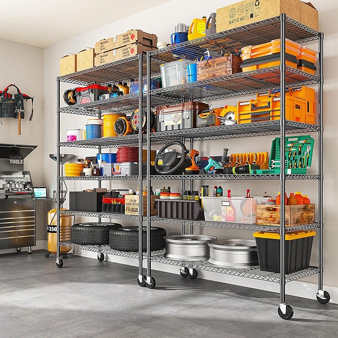 Romorgniz 82" H X45 W X18 D Storage Shelves - Image 6
