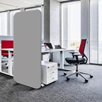 DECOLAB Standing Room Dividers, Privacy Divider Panel Wall, Portable Divider by DECOLAB