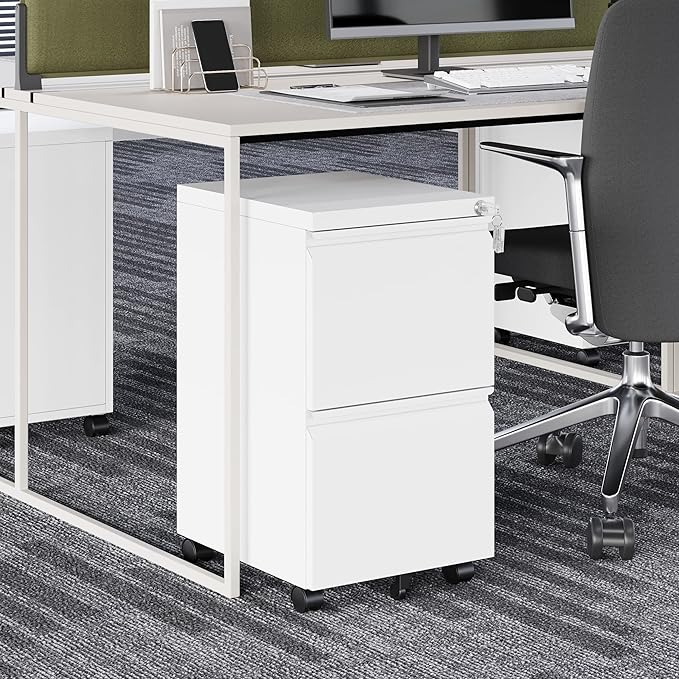 Fesbos 2 Drawer Vertical File Cabinet - Image 2