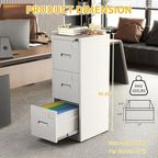 Reegangfa 3-Drawer File Cabinet - Image 3